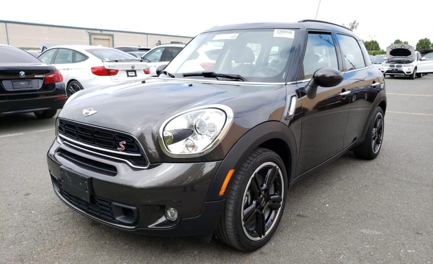 2016 MINI COUNTRYMAN FWD S