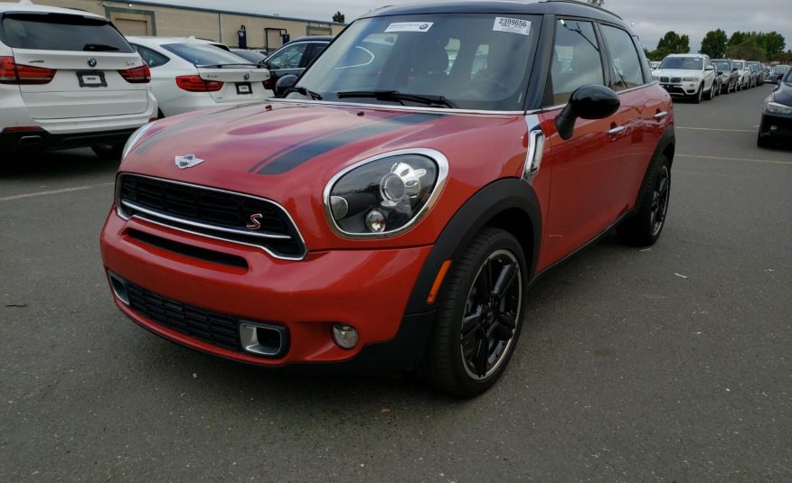 2016 MINI COUNTRYMAN FWD S