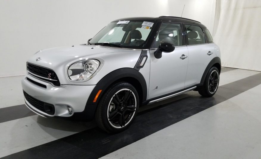 2016 MINI COUNTRYMAN AWD S ALL4