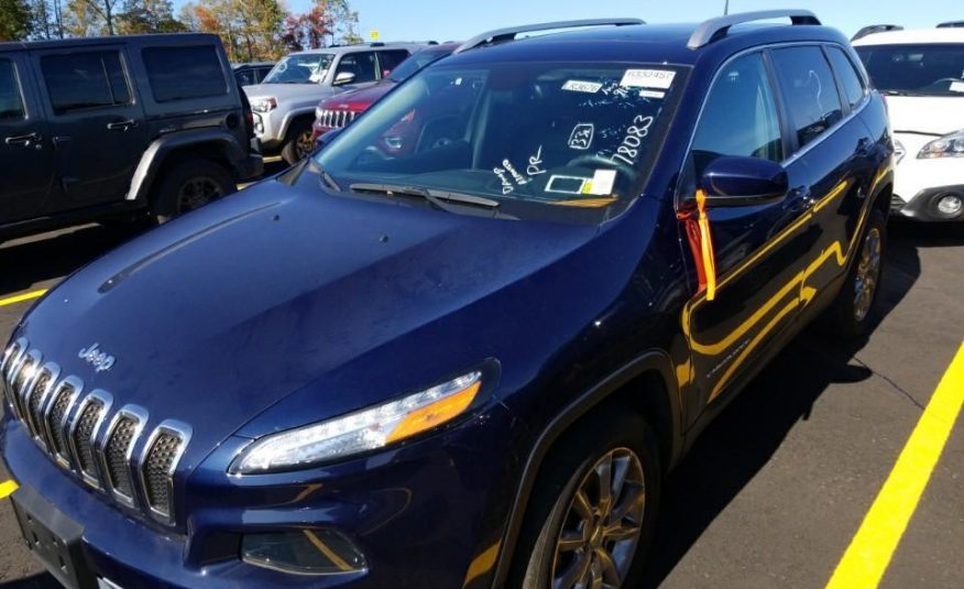 2016 Jeep CHEROKEE 4X4 4C LIMITED